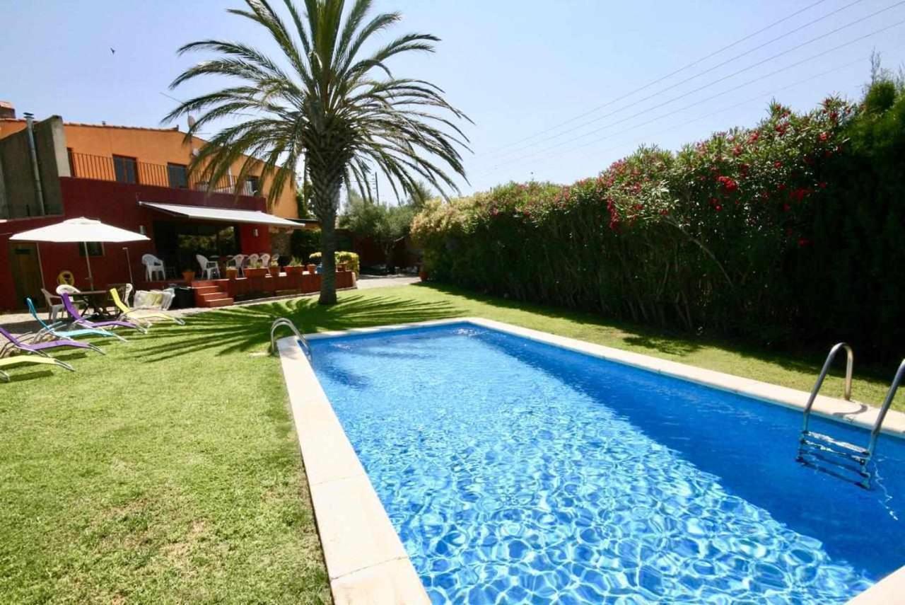 Casa rural alquiler ntegro Cal Sisco para 15 personas Vilamaniscle Bagian luar foto