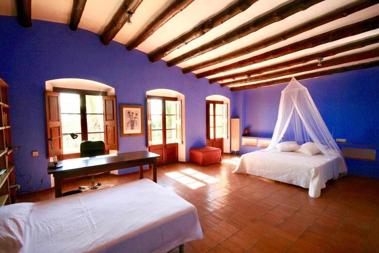 Casa rural alquiler ntegro Cal Sisco para 15 personas Vilamaniscle Bagian luar foto